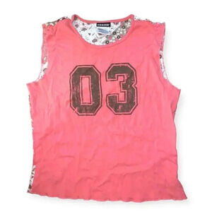 Joe boxer Y2k patchwork baby tank
